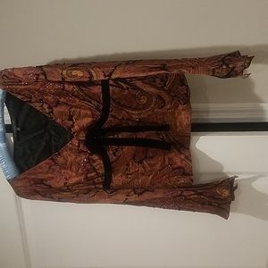 Carmen marc valvo dressy top